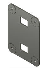 Load image into Gallery viewer, 3D Printed Ford Capri Xpack Bumper Endcap Plates.